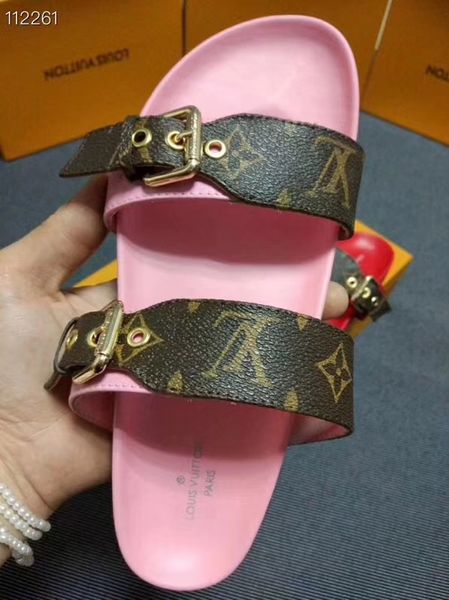 

19ss LL Италия дизайн причинно-следственные тапочки девушки Тянь / расцветает печать сандалии слайд унисекс открытый пляж шлепанцы