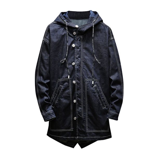 

2019 men jacket streetwear new fashion autumn winter casual retro long sleeve turn-down coat chaqueta hombre casaco masculino, Black;brown