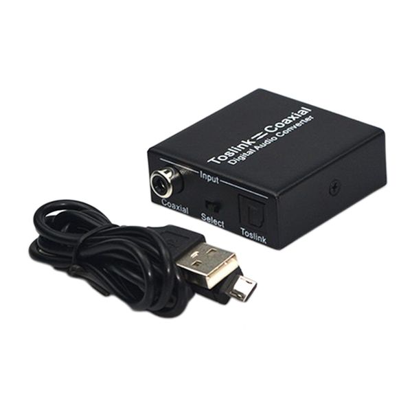 

d / a converter coaxial fiber optic digital to analog audio converter with usb cable