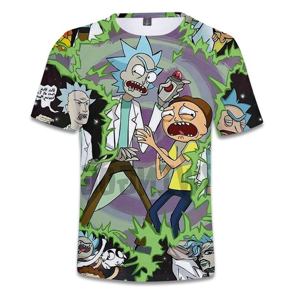 

digital printing 3d short sleeve shirt men and women t shirts, Gray;blue