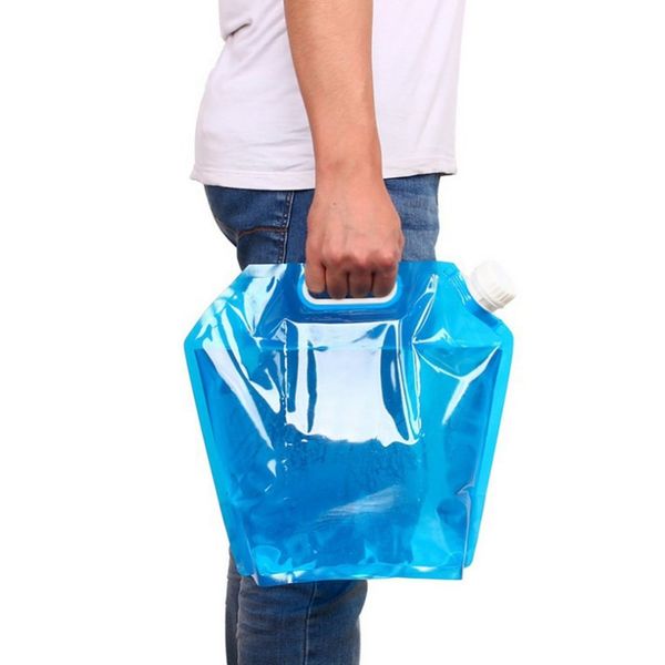 

5l10l большой емкости воды сумка спорт портативный складной мешок воды открытый путешествие отдых туризм портативный мешок воды хранения