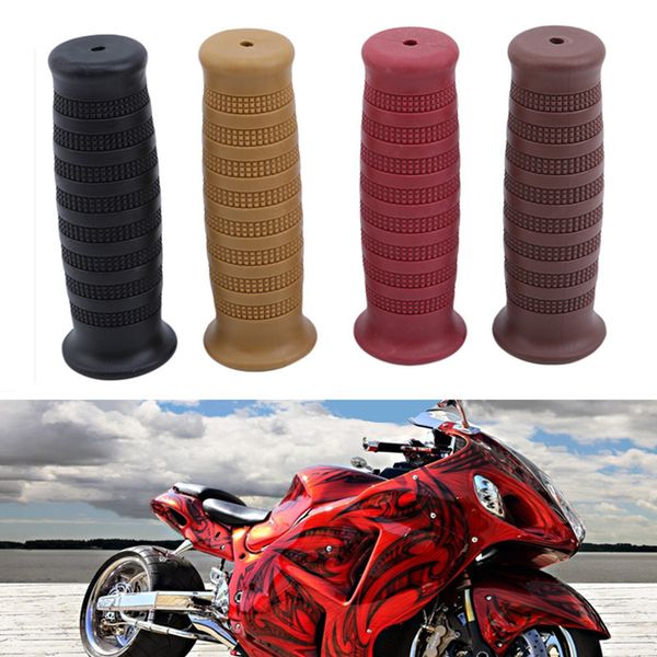 

2pcs silicone motorcycle grip vintage motorcycle handlebar grip styling accessories grips