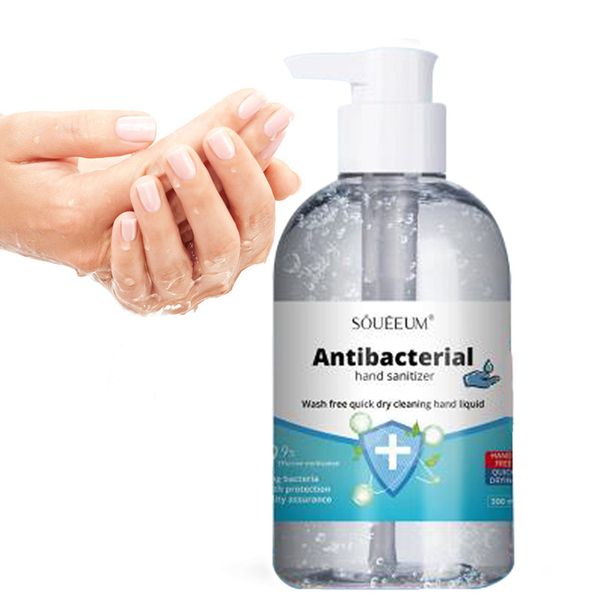

In Stock effective sterilization rate 99.9% 300ml protective items wash free quick dry non stick cleaning hand sanitizer gel