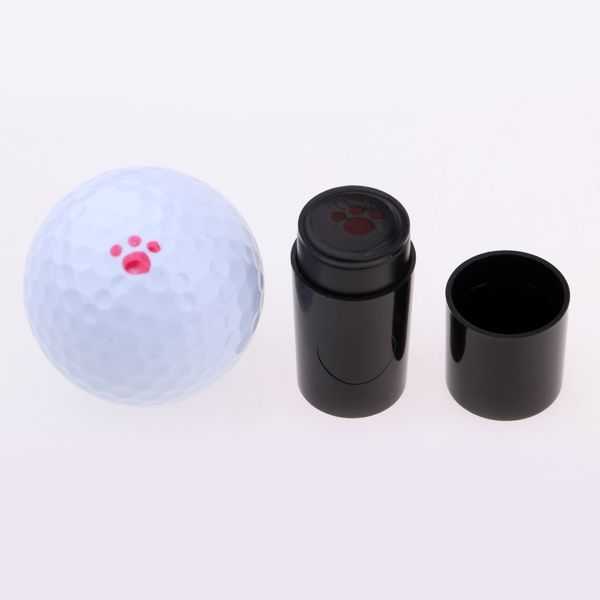 

2pcs golf ball stamper stamp marker club accessories golfer training aid