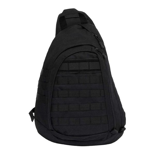 

fggs large sling single shoulder usa heavy duty waterproof chest pack black