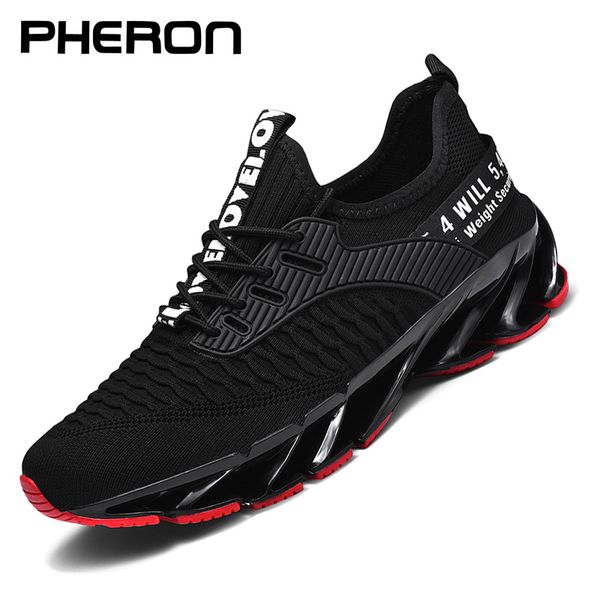

new blade running shoes for men antiskid damping cool outsole walking trekking leisure summer running zapatills hombre sneakers