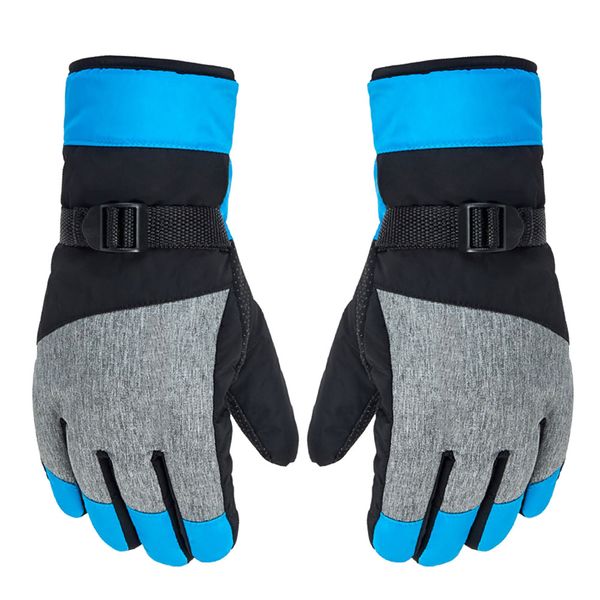 

extra thick ski gloves snowmobile motorcycle winter snow outdoor sport women men warm gloves windproof waterproof non slip