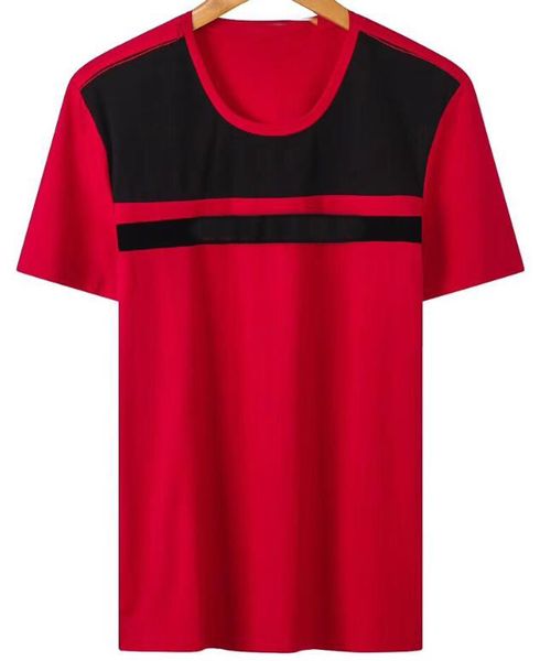 

19ss fashion boutique mens designer explosion trend luxury men t-shirts wild couple casual man pure cotton shirt, White;black