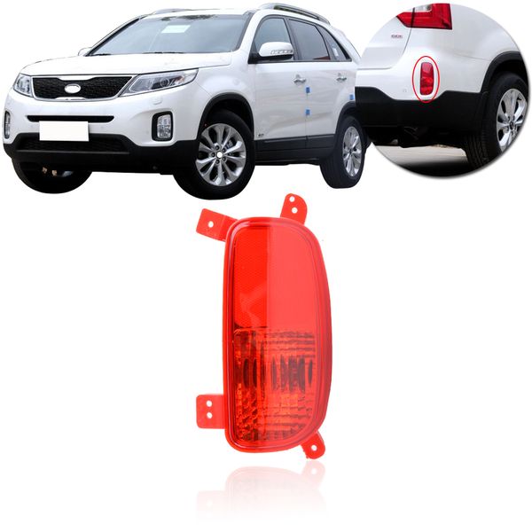 

capqx for kia sorento 2013 2014 rear bumper reflector fog light brake light foglight foglamp taillight tail lamp