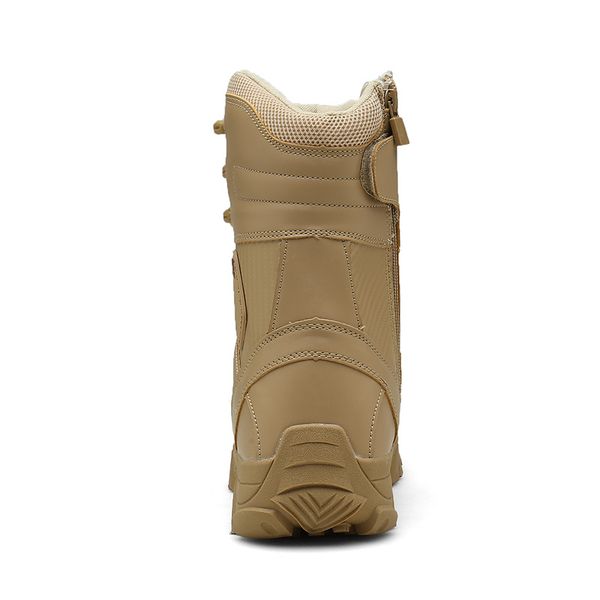 

combat boots indestructible army commando ranger riding tactical canvas military combat boots military male comfortable shoe, Black