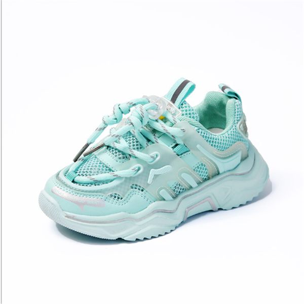 

children's shoes 2020 new mesh breathable kids sport shoes fashion boys girls fashion casual sneakers size 26-36, Black