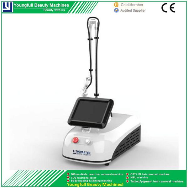 

фракционный лазер co2 система осветления кожи вагин затягивание и рубцы и акне удаление машина, Black