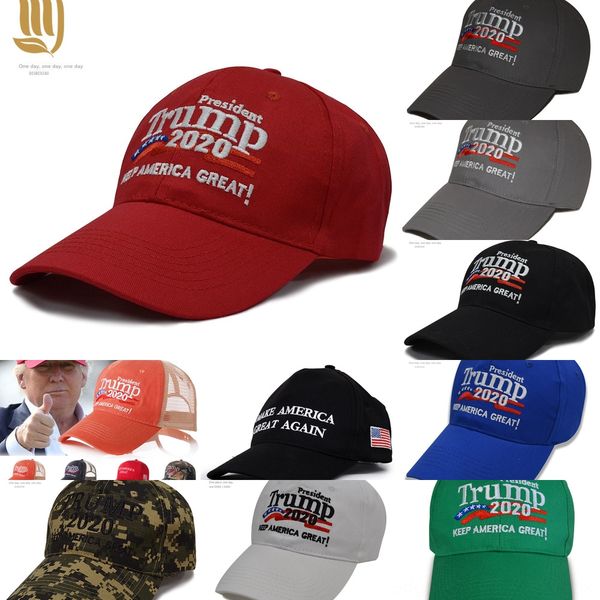 

oe1uz 2020 baseball hat trump america donald trump election hats letters printed caps outdoor sports sunshade hats party cotton, Blue;gray