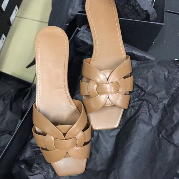 

With Box Best Quality Slippers Sandals Slides Slippers Sandals Designer Shoes Flip Flops Loafers Scuffs For Woman by shoe06 SLL10509
