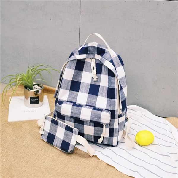 

новая холщовая женская сумка колледж маленькая свежая студенческая книга сын и дочь наплечная сумка открытый дорожный рюкзак