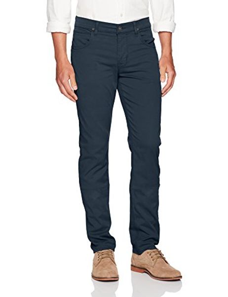 

hudson jeans men's blake slim straight zip twill, Blue