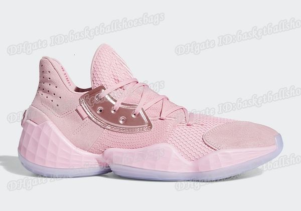 

pink 4 harden lemonade shoes sale with box good james basketball shoes store wholesale size40-46 bsb