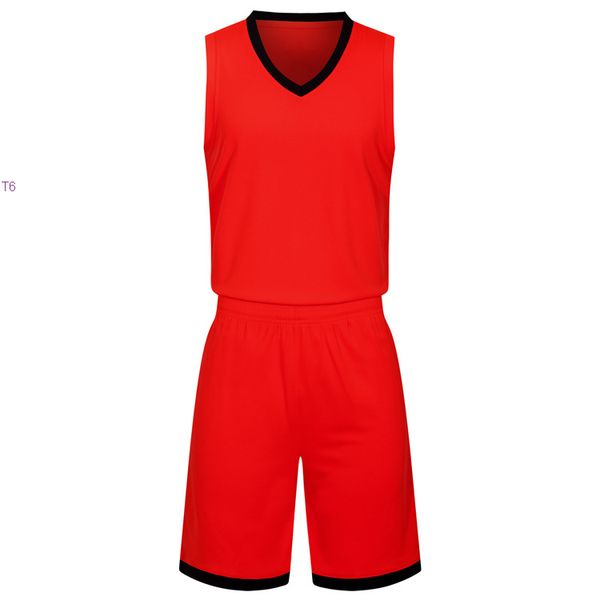 

2019 new blank basketball jerseys printed logo mens size s-xxl price fast shipping good quality red r002nh, Black;red