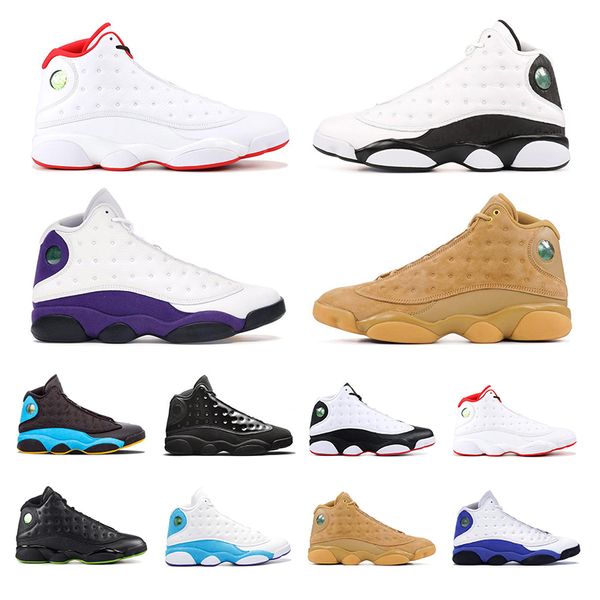 

nike air jordan 13 besketball shoes 13s оптовые мужчины trianers кепка и платье bred court фиолетовый он получил игровую атмосферу серые спо