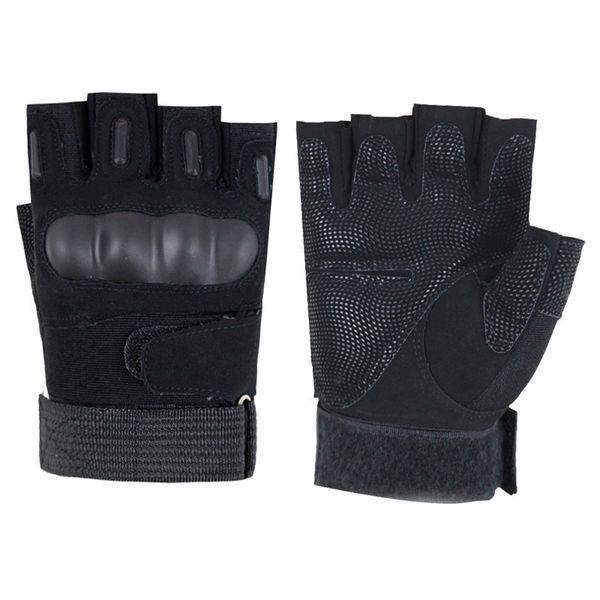 

tactical half-finger gloves men combat fingerless black gloves cycling climbing outdoor sports