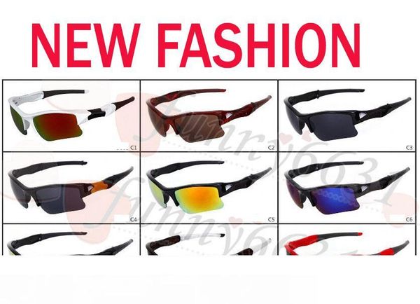 

summer brand new fashion men's bicycle glass sun glasses sports goggles driving sunglasses cycling 9colors good quality ing, White;black