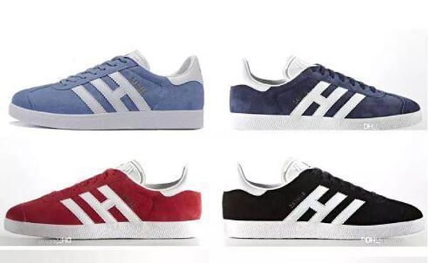 

size25-45 suede gazelle men & women low casual casual gazelle trainer chukka black red pink grey lightweight breathable walking hiking shoe