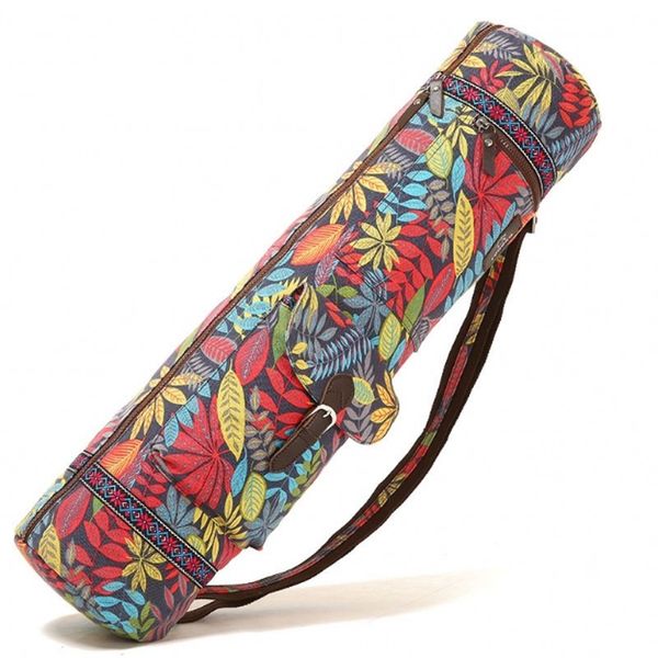 

flame horse yoga mat bag sports backpack fitness gym shoulder bag pilates pad printing bags waterproof adjustable drum