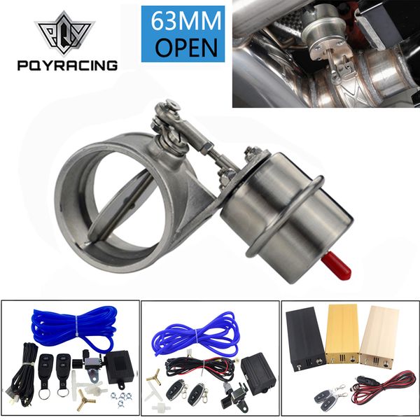 

pqy - выпускной клапан управления с вакуумным приводом вырезом 2.5" 63 мм трубы открытого типа с беспроводным пультом дистанционного управле