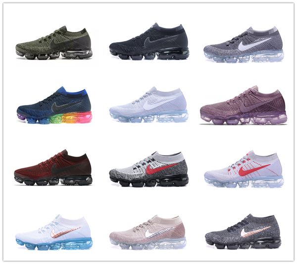 

2018 air vapormax running shoes tn betrue athletic shock classic flyknit 1.0 v1 originals air cushion walking casual sneakers
