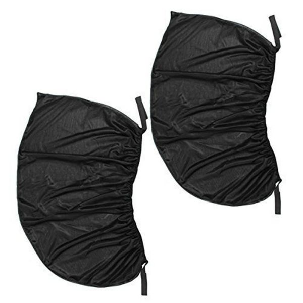 

2pcs car sunshade uv protection car window curtain window sunshade side mesh sun visor summer protection film