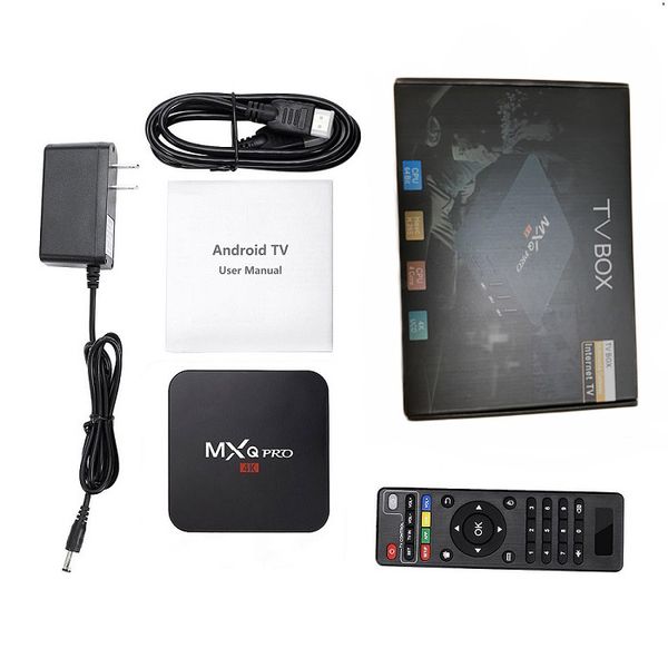 

MXQ PRO Android TV Box Мультимедийный проигрыватель Allwinner H3 1 ГБ 8 ГБ Android 7.1 WIFI Set Top Box