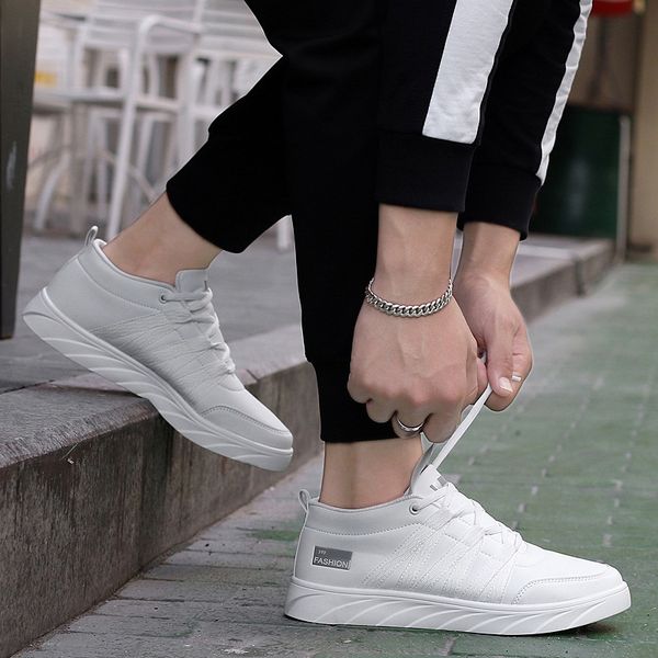 

2018 new style women's shoes white shoes student's casual trend versatile non-slip net red classic main push 666, Black