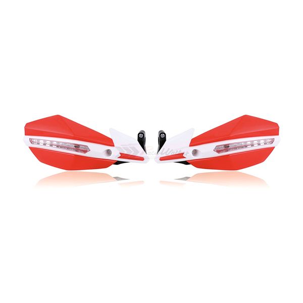 

motorcycle handguard with led light hand guard shield for pit dirt bike motocross enduro supermoto racing atv quad
