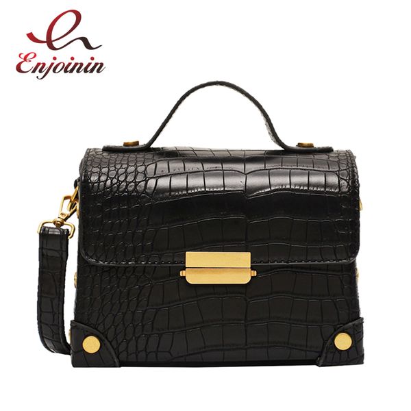 

stone texture buckle women pu leather handbag shoulder bag crossbody bag handbag female casual purse tote bolsa