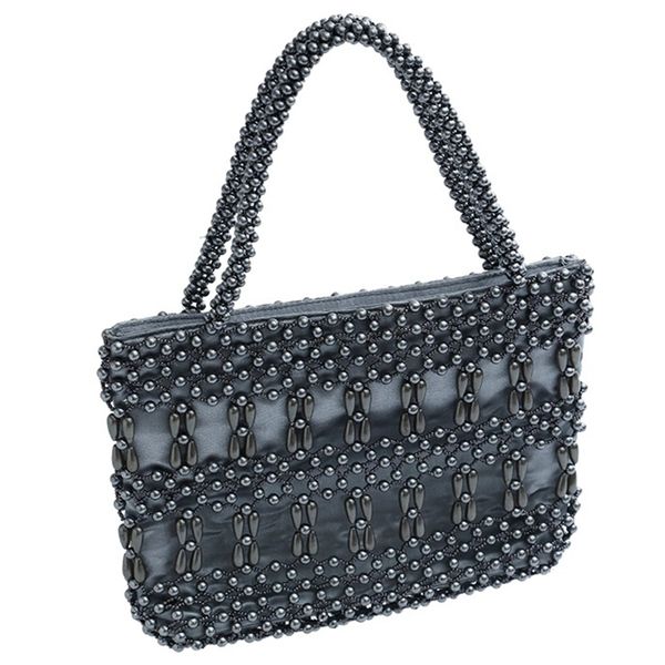 

women beaded bags vintage retro design small tote shoulder bag girls handmade beach handbags brand design small purse clutches