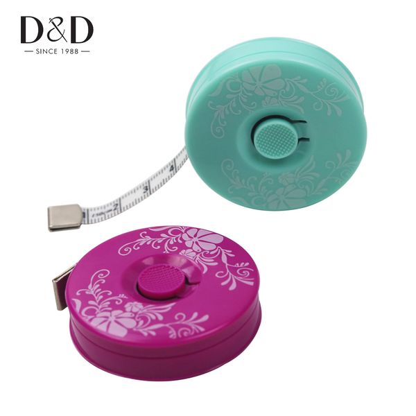 

d&d 1pc measuring ruler sewing tailor tape measure 1.5m sewing tools ruler 2 colors accessories, Black