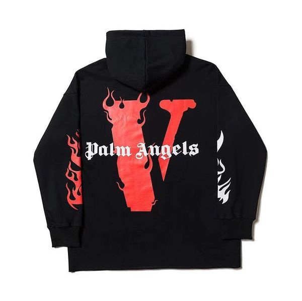 

20ss brand vlone-mens hoodies sport womens luxe hoodie pullover sweatshirts cotton printing hoodies vlones man sweater wild, White;black
