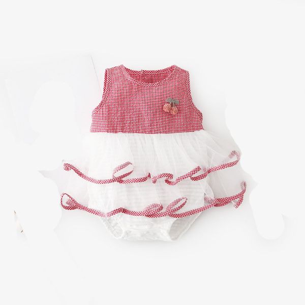 

2020 summer baby girls bodysuits, Blue