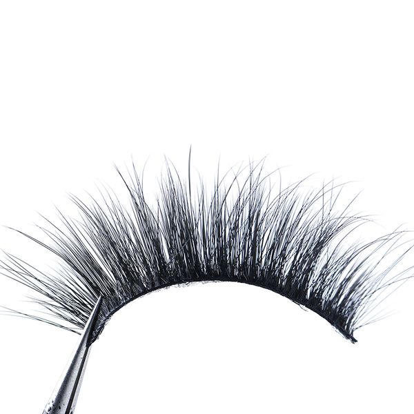 

5 pairs fashion luxurious messy real mink 3d false eyelashes thick cross eyelash