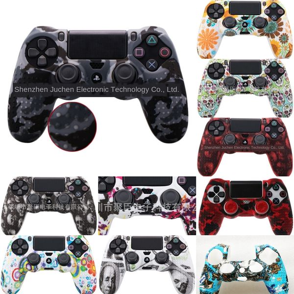 

ih7he геймпад силиконовый чехол обложка кожи для контроллер dualshock 4 для ps4 для ps4 про тонкий консоли контроллер stick ручка крышки ант