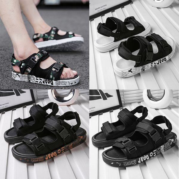 

brand designer slippers suicoke sandals non-slip man women lovers visvim summer casual shoes slippers beach outdoor slippers, Black