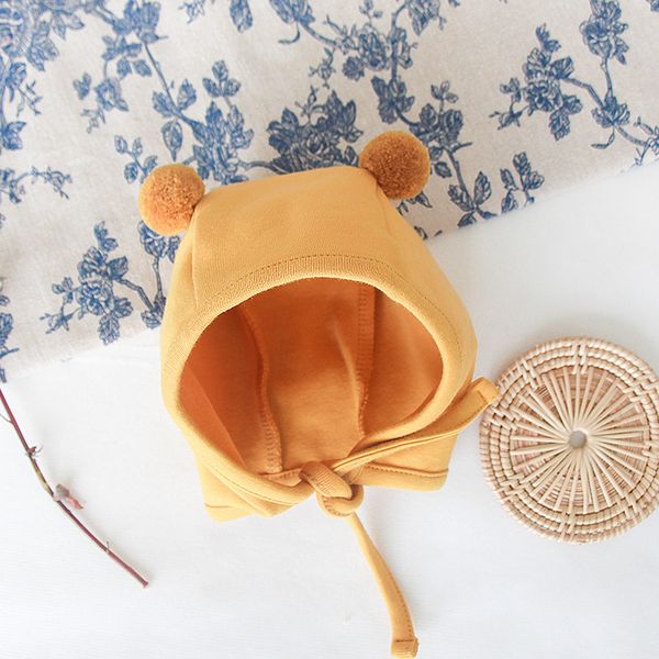 

детские осень и зима меха бал защиты слуха hat, Yellow
