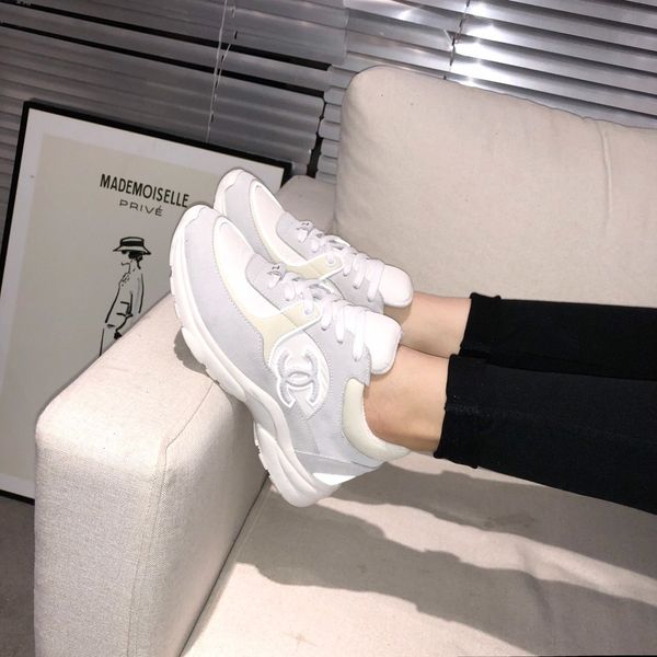 

luxury fashion designer women's men's jogging party casual shoes sports shoes triple platform men's and women's shoes yt, Black
