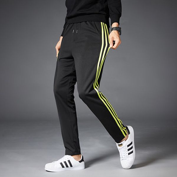 

new streetwear sweatpants for men causal sportswear pants black white trendy men's hip hop sweatpants trousers