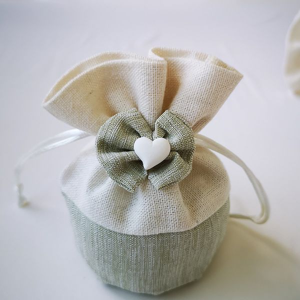 

quality thickened bunches pocket candy box dry flower storage bags 20pcs/lot lovely drawstring wedding party gift packing bags