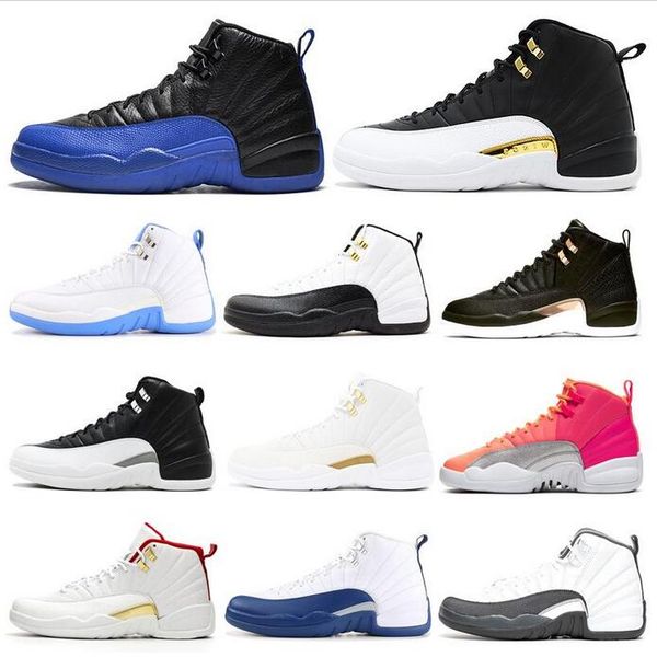 

stock x 12 12s men designer basketball shoes winterized wntr university gold game royal flu game mens athletic sports