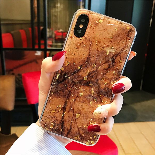

блеск телефона чехол для iphone 11 6 6s 7 8 plus x xr xs max luxury bling фольга marble блеск мягкий тпу
