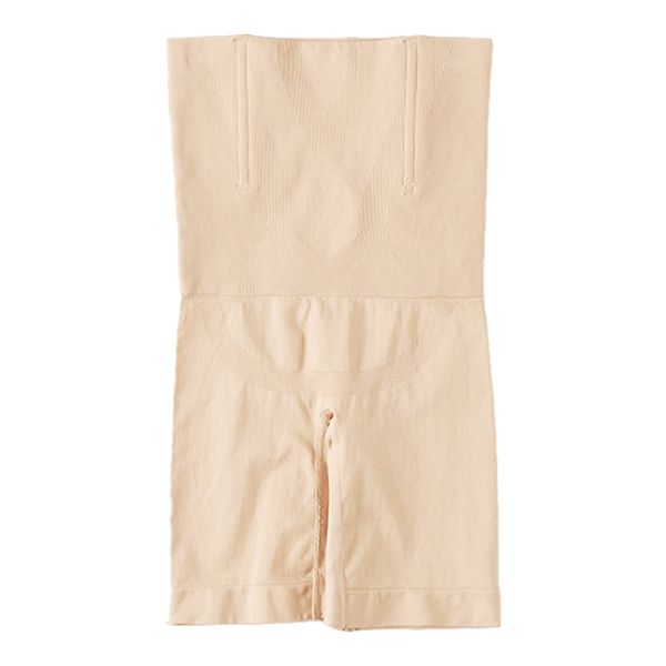 

lady tummy control shapewear shorts thigh slimmer butt lifter panty, Black;brown