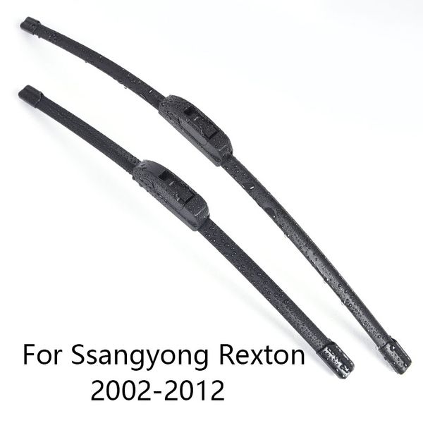 

car windshield wiper blades for ssangyong rexton form 2002 2003 2004 2005 2006 2007 2008 to 2012 car windscreen wiper rubber