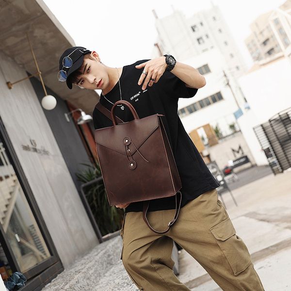 

chaozhou men's shoulder bag wholesale new slung casual envelope men's bag korean handbag